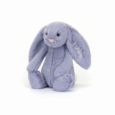 Jellycat Bashful Viola Bunny Medium New Zealand | EBCPX5630